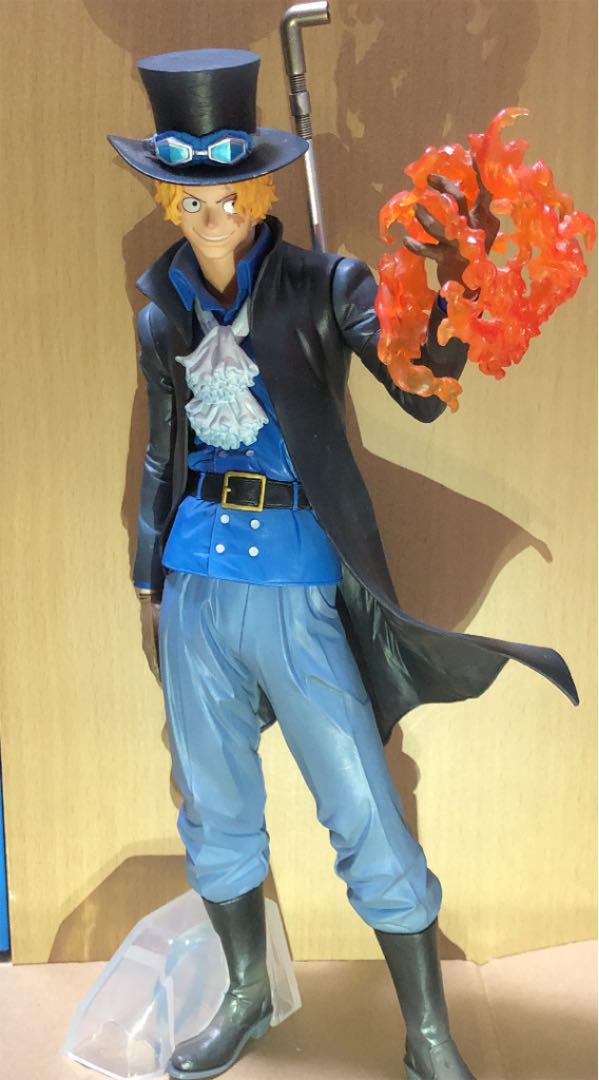 ワンピース　サボフィギュアDとバスタオルとクリアファイル　まとめ売り ワンピース サボフィギュアDとバスタオルとクリアファイル