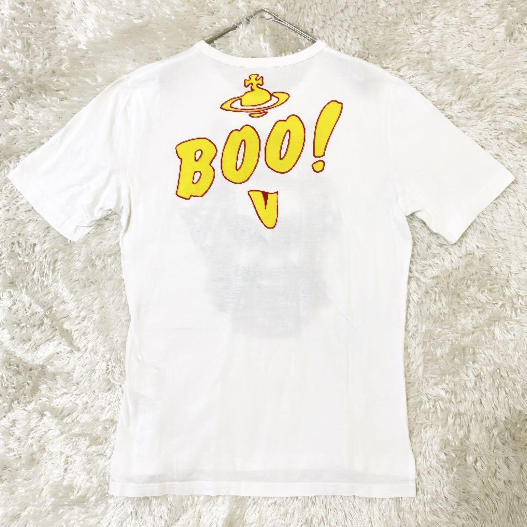 希少】ヴィヴィアンウエストウッド BOO! 鬼 プリントTシャツ