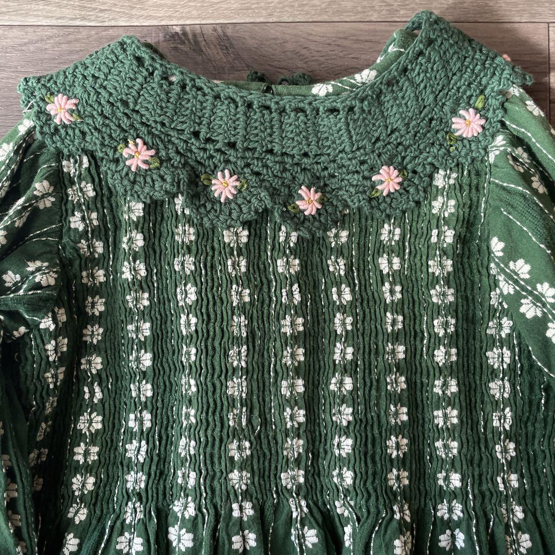 bonjour diary 4Y タグ付tunique blouse ワンピース bonjour diary / Tunique blouse低 価格