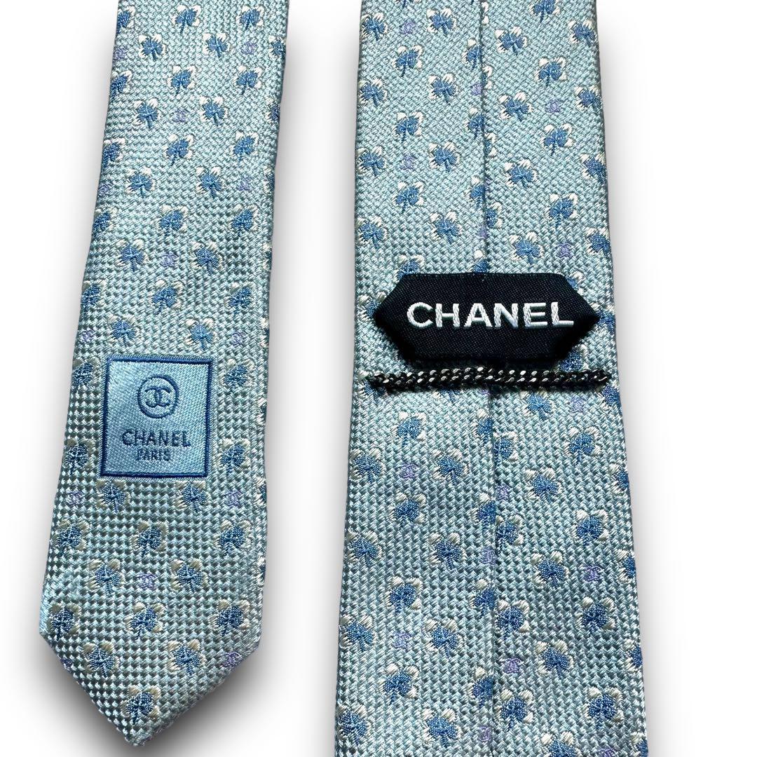 【一部予約販売中】 ネクタイ 美品✨CHANEL シャネル ナロータイ チェーン ココマーク 小物