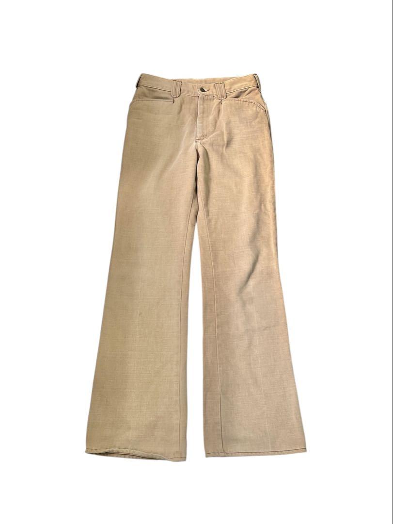70s Vintage Lee RIDERS ブーツカット フレア ベージュ