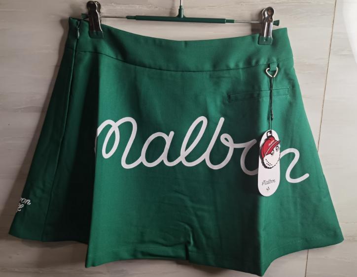 Malbon ゴルフウェア レディース 半袖Tシャツ＆スカート セットアップ⭐ Malbon Golf(マルボンゴルフ) セットアップ(レディース) - 海外