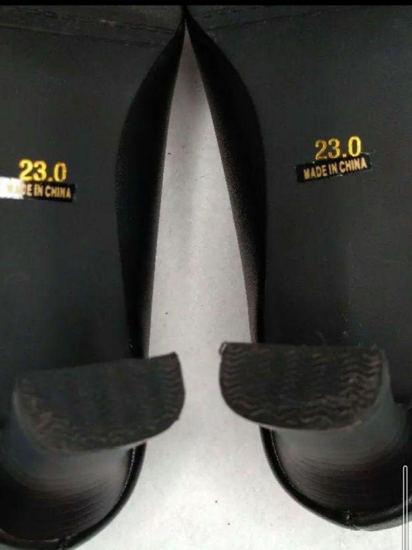 ☆美品 アオキ LESMUSE パンプス ビジネスパンプス 黒23.0cm