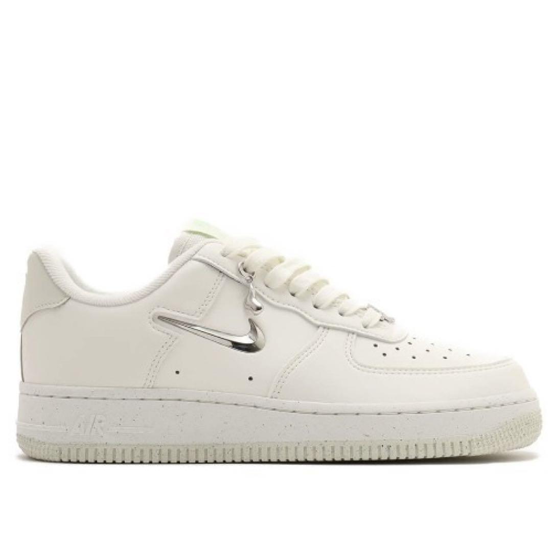 NIKE ナイキ AIR FORCE 1 エアフォース1 白 シルバー 28.5 画像3