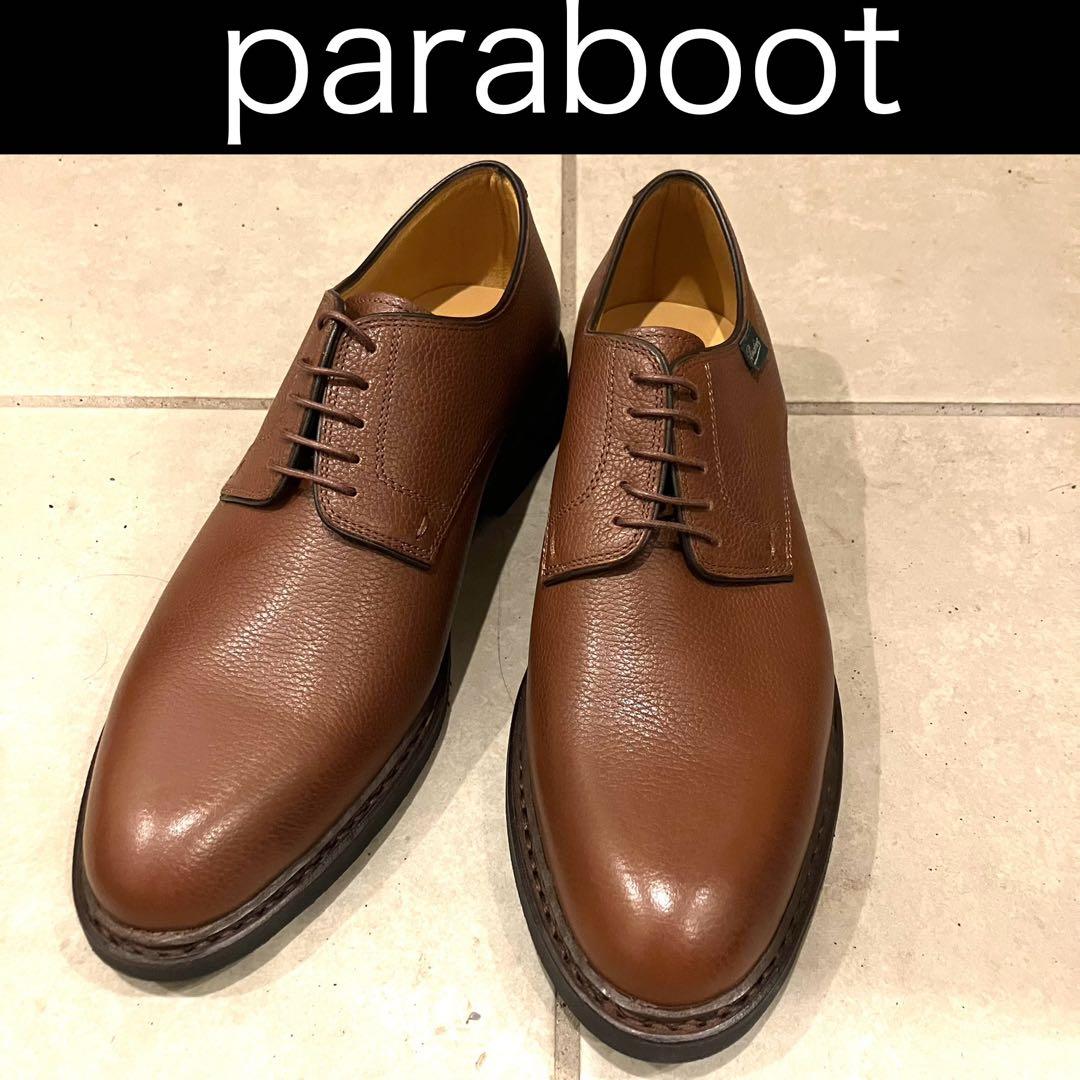 paraboot パラブーツ ブラウンレザーシューズ24cm Paraboot