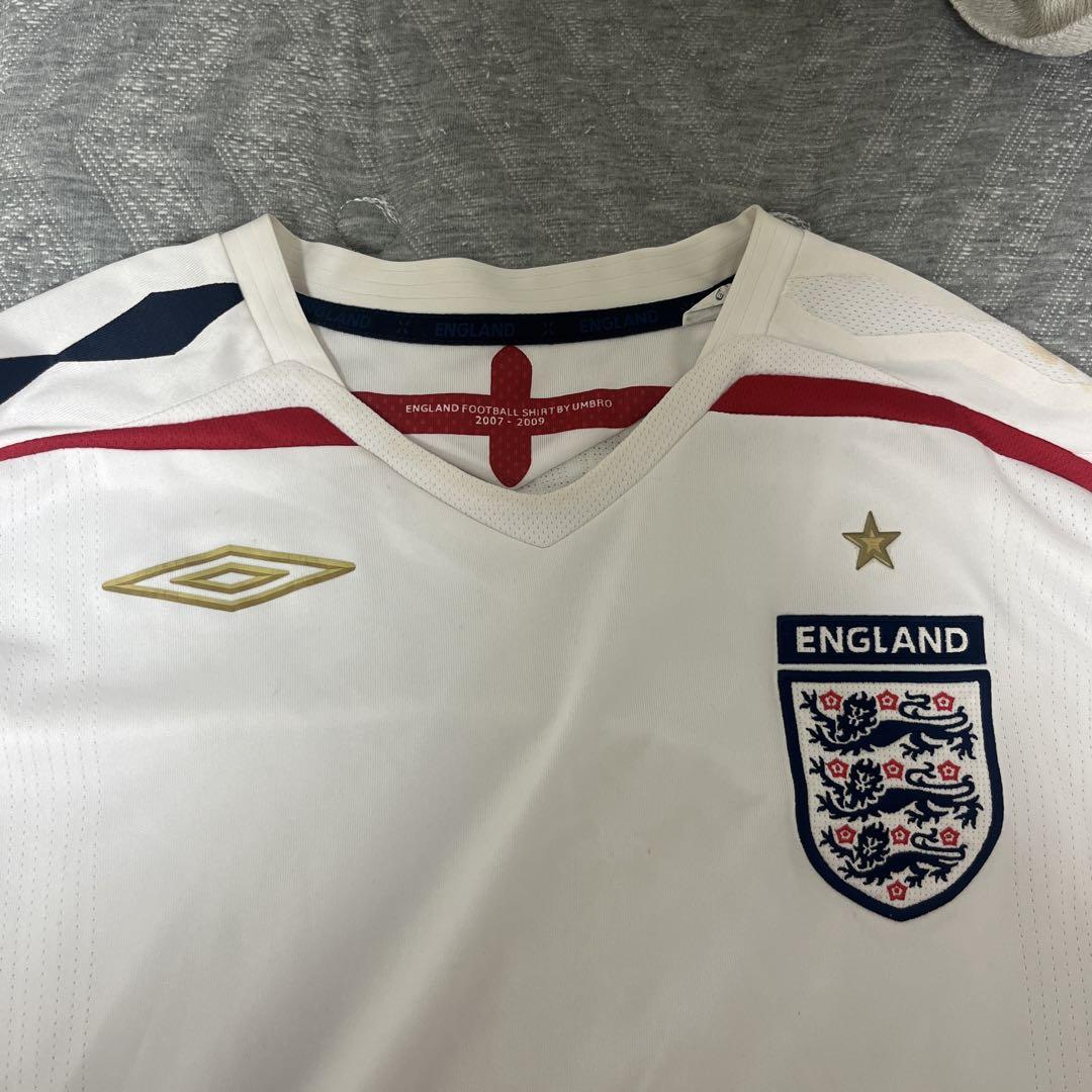 【激安通販 オンラインショップ】 Umbro メルカリ - 2007-2009 サッカーシャツ イングランド代表 ウェア