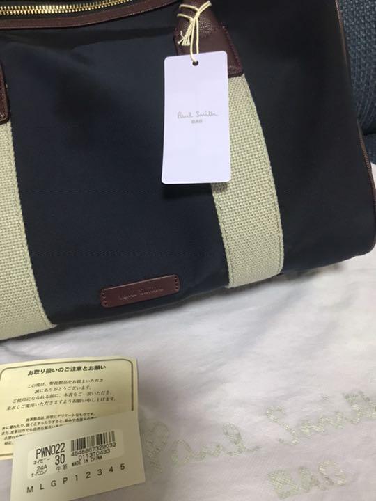 ポールスミス トートバック sYA2D-m66096451930 ボストン 2022安い