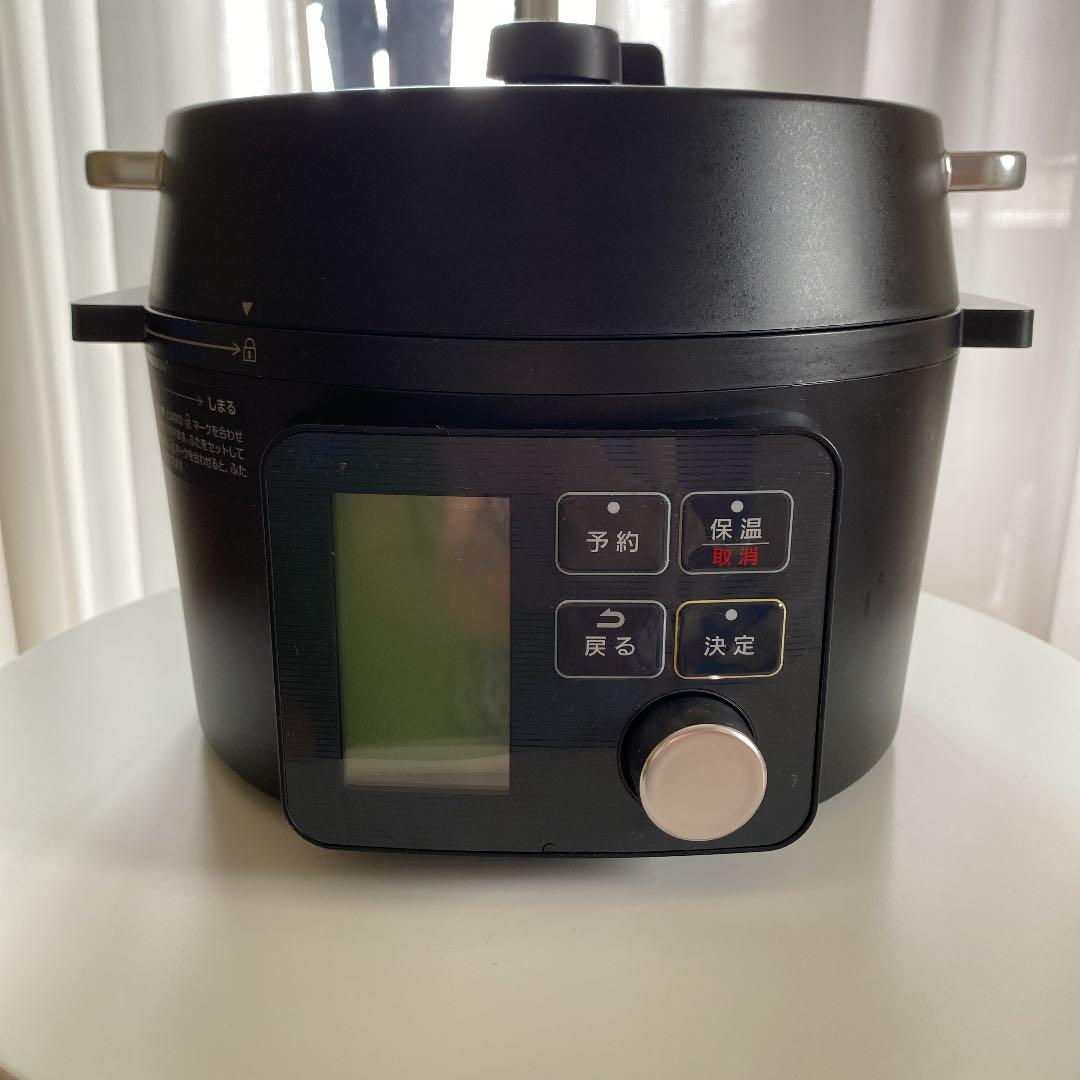 アイリスオーヤマ 電気圧力鍋 2.2L ブラック PMPC-MA2-B - メルカリ アイリスオーヤマ 電気圧力鍋 2.2L ブラック PMPC-MA2-B - メルカリ