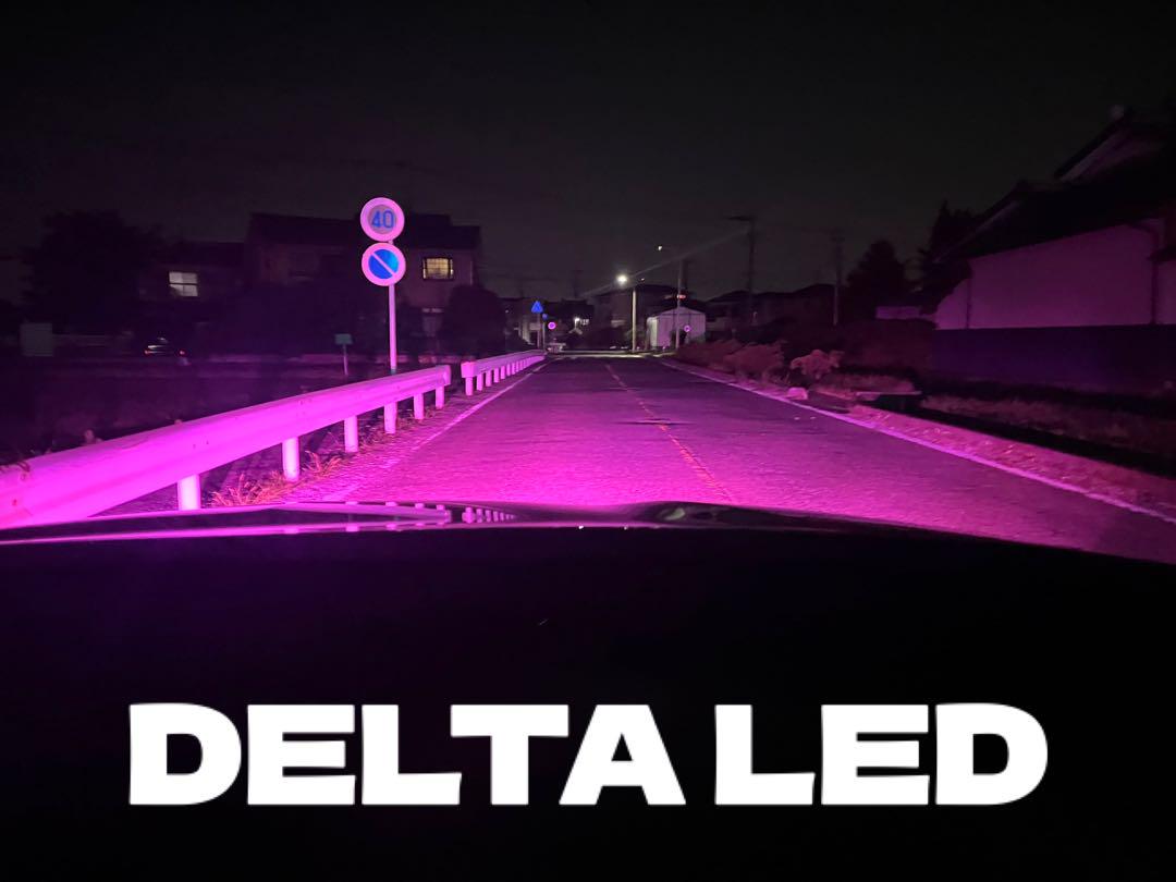 LED H8 H11 H16 パープルピンクワンオフシリーズ9 カオス