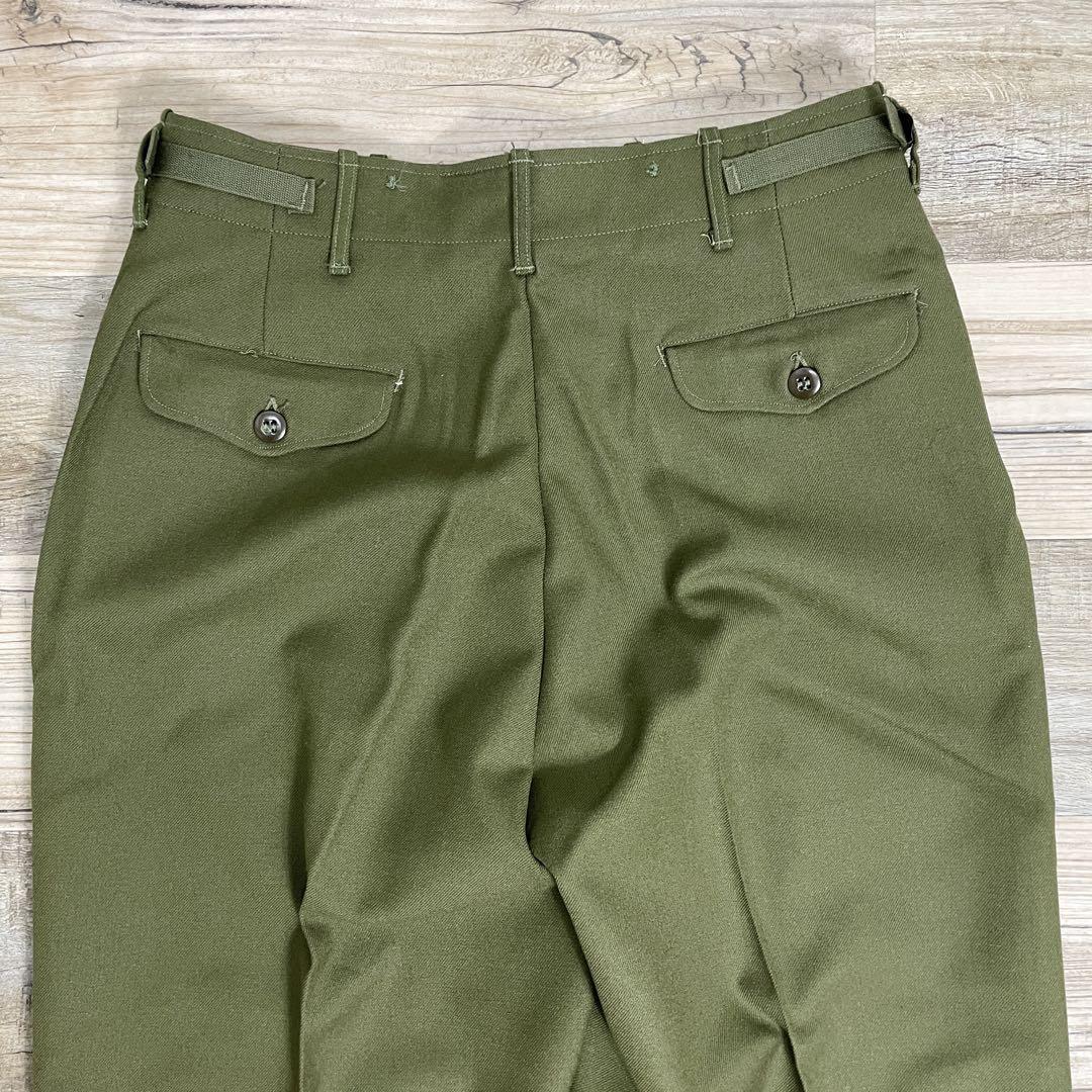 50's アメリカ軍 M-51 ウール フィールド トラウザーズ S-SHORT