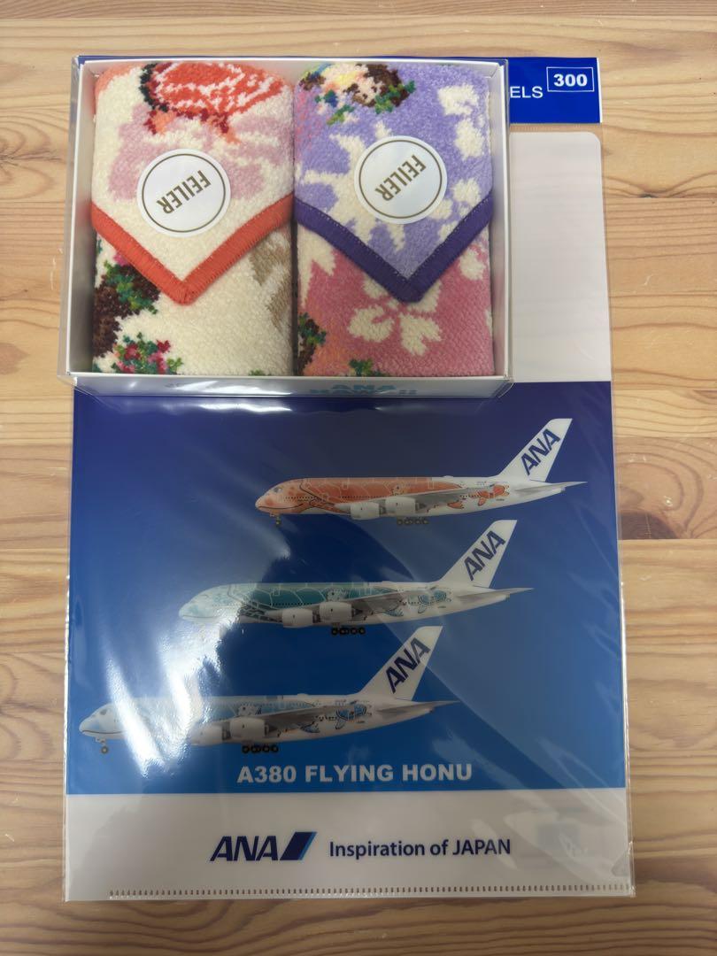 機内販売　FEILER for ANAHONU フェイラー 2枚セット