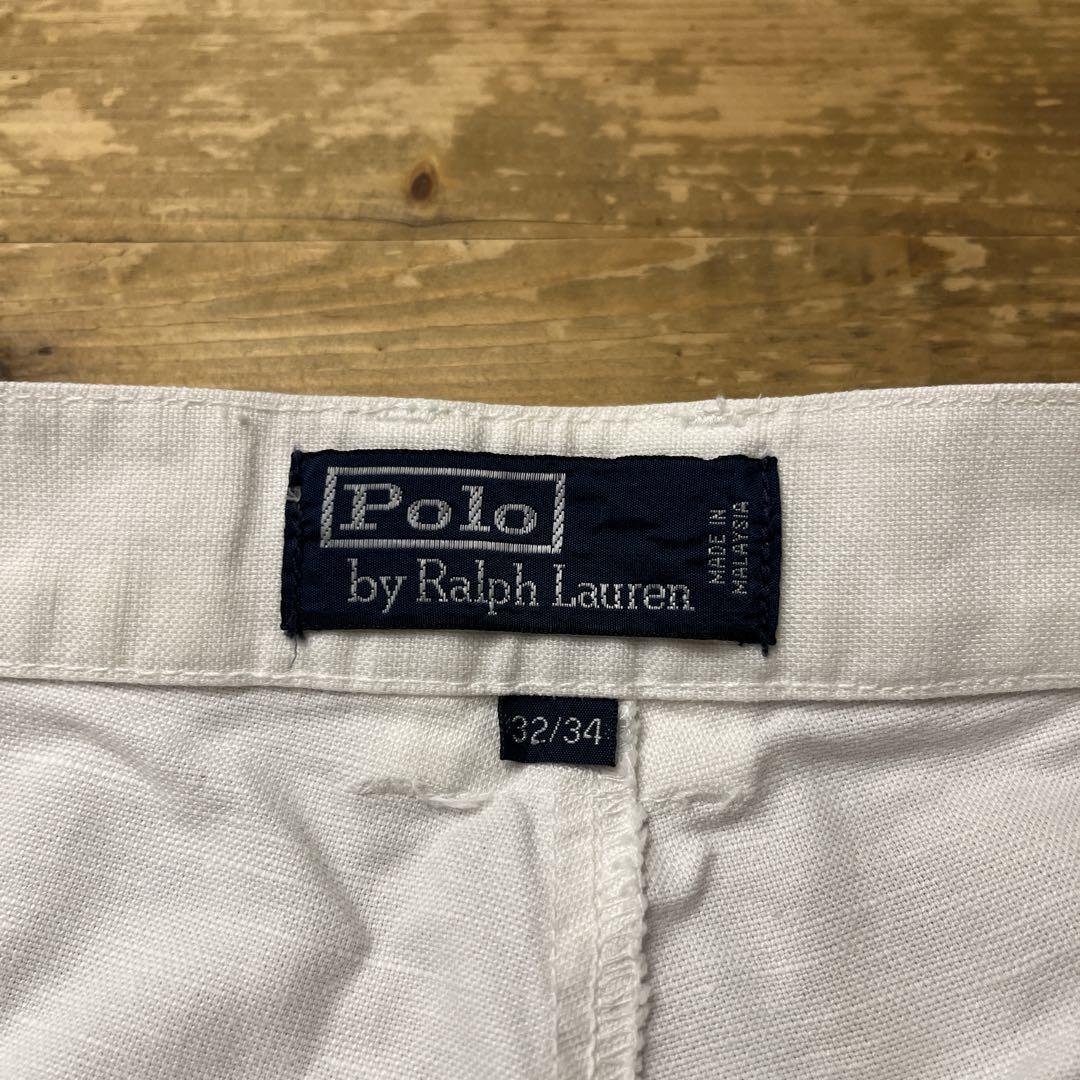 90s Ralph Lauren ラルフローレン コットンリネン ベイカー 90s Ralph Lauren ラルフローレン コットンリネン ベイカー