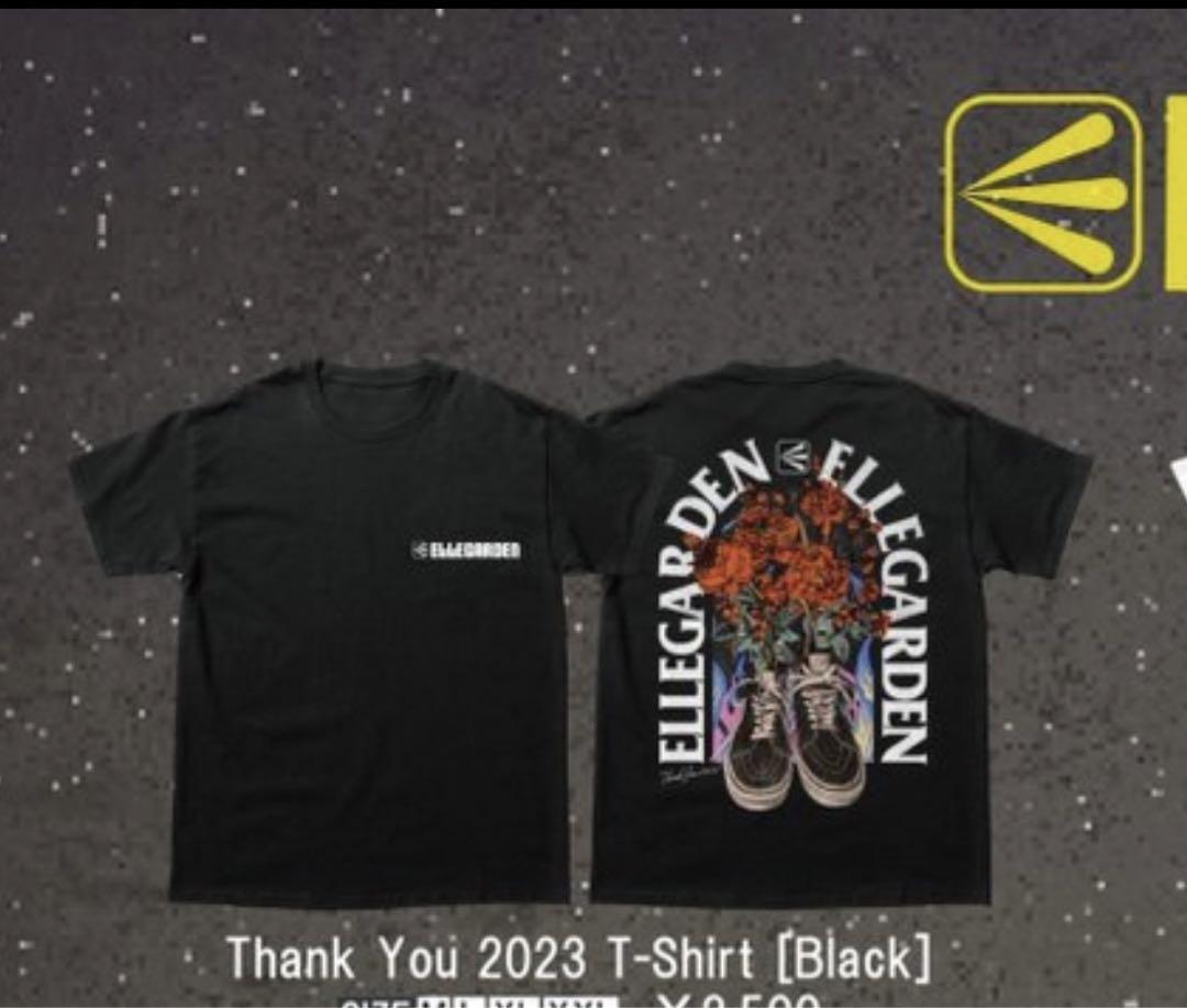 ELLEGARDEN THANK YOU 2023 TEE レア 1点物 XXL