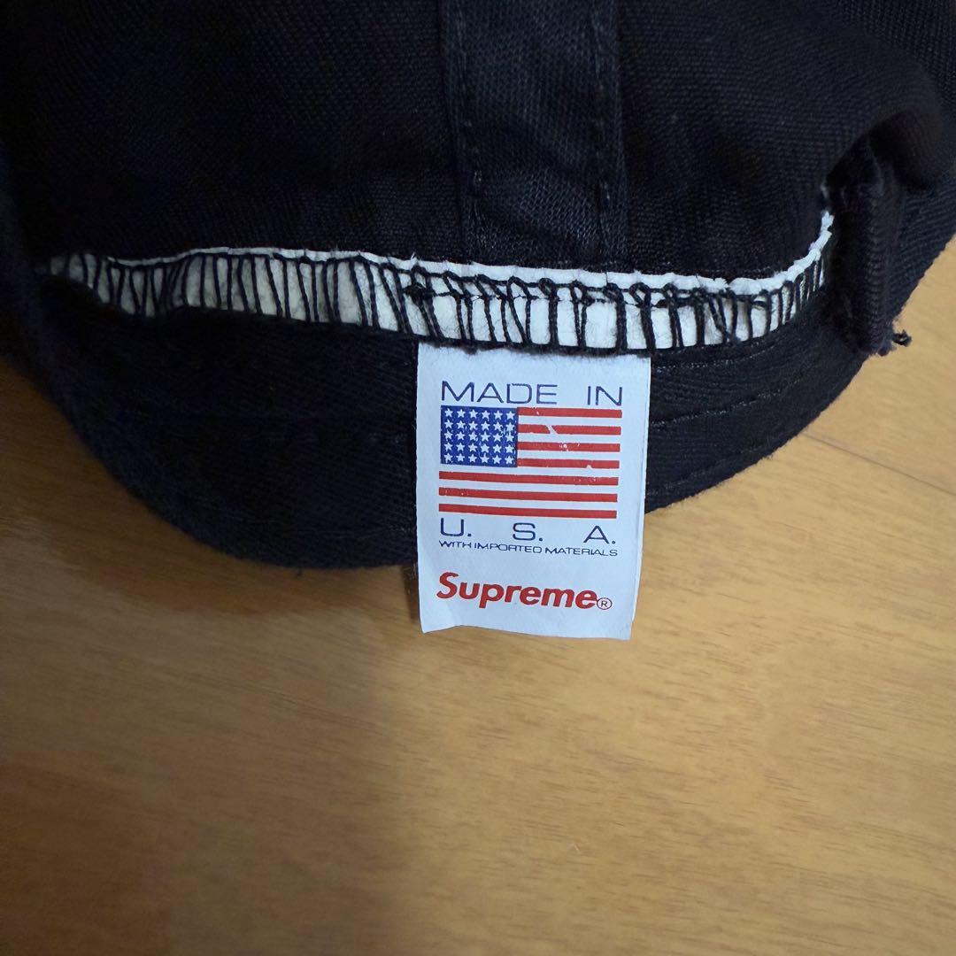 ほぼ未使用 Supreme Oval 6-Panel ブラック 23ss - メルカリ