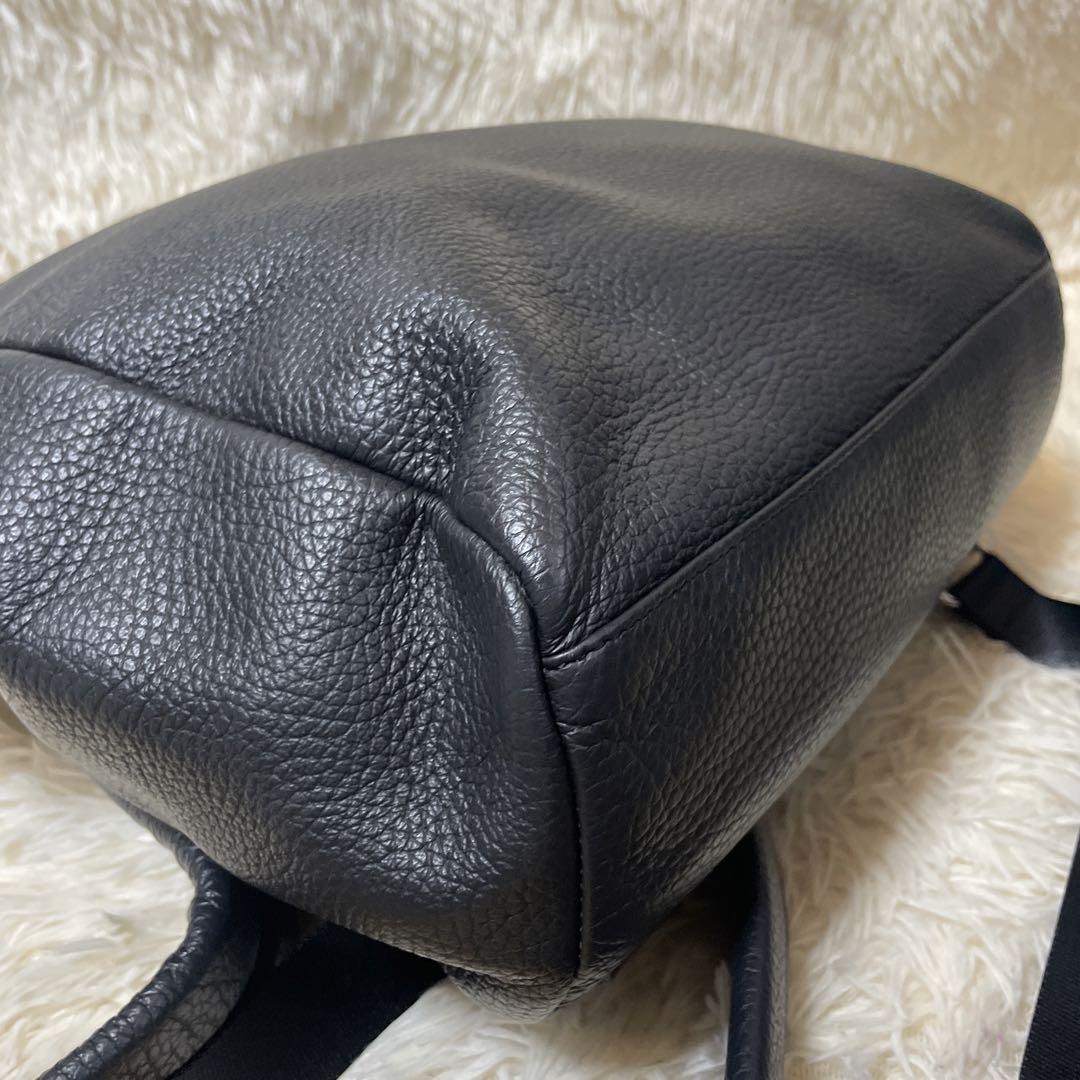 美品✨ヴィヴィアンウエストウッド リュック モシーク A4可 オーブ レザー 黒 画像7
