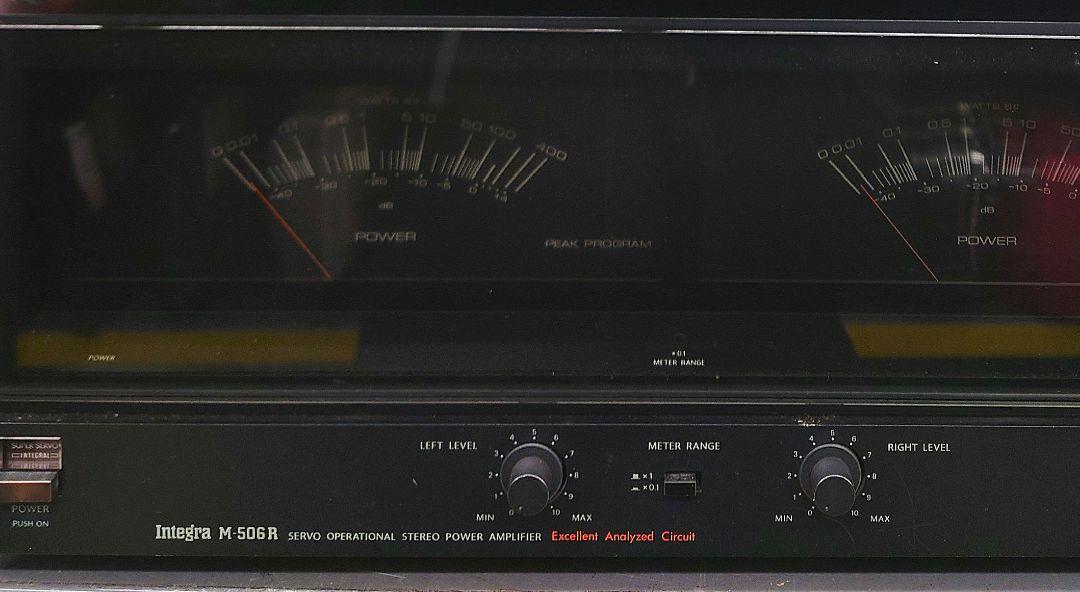 ★【￥170,000・1981年】ONKYO　M-506R パワーアンプ