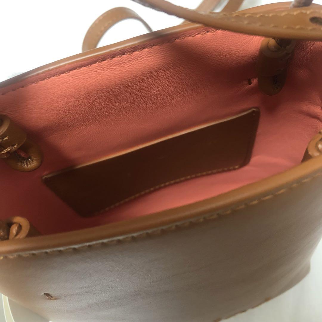 【新品】chloe senseマイクロトートバッグ Caramel