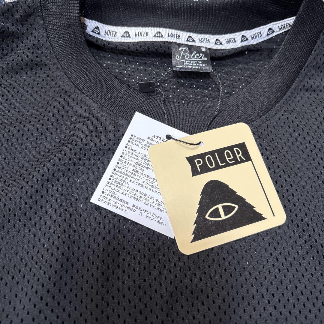 新品　今季　POLER MESH BAGGY S/S