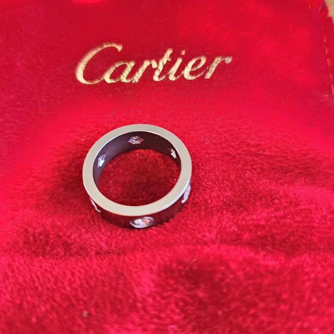 Cartier カルティエラブリング　フルダイヤWG