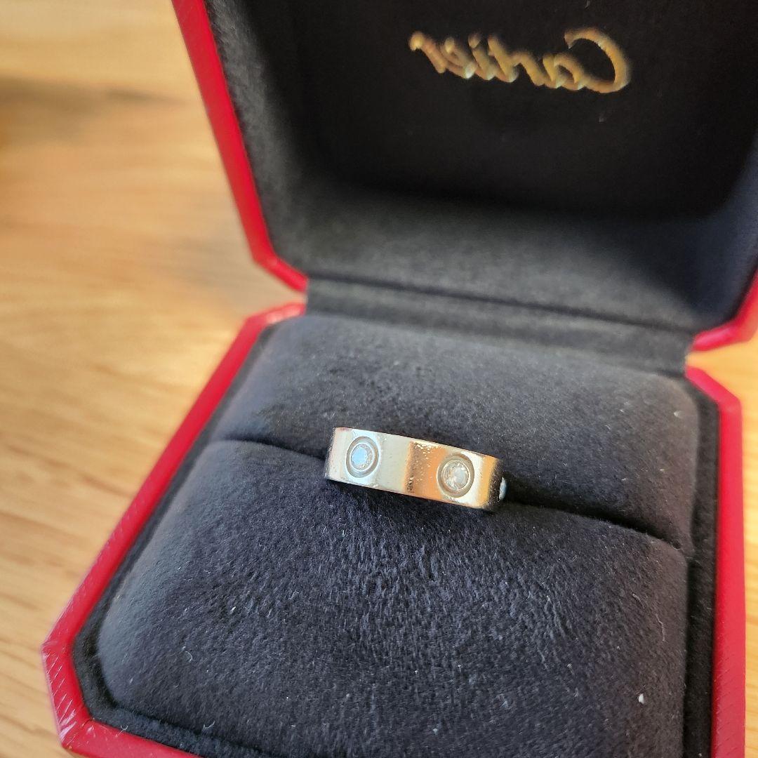 Cartier カルティエラブリング　フルダイヤWG
