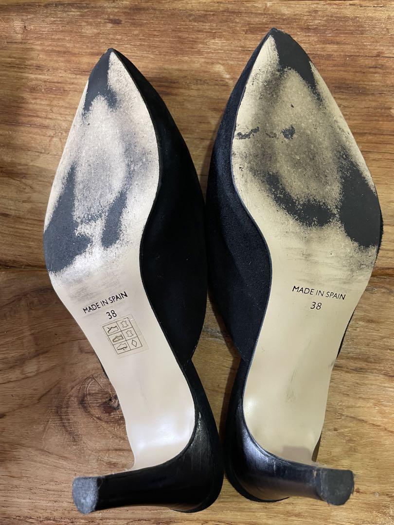 USED】MOHI モヒ ポインテッドシューズ