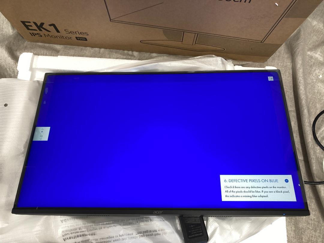 p*u様 Acer モニター 23.8インチ フルHD 非光沢 120Hz