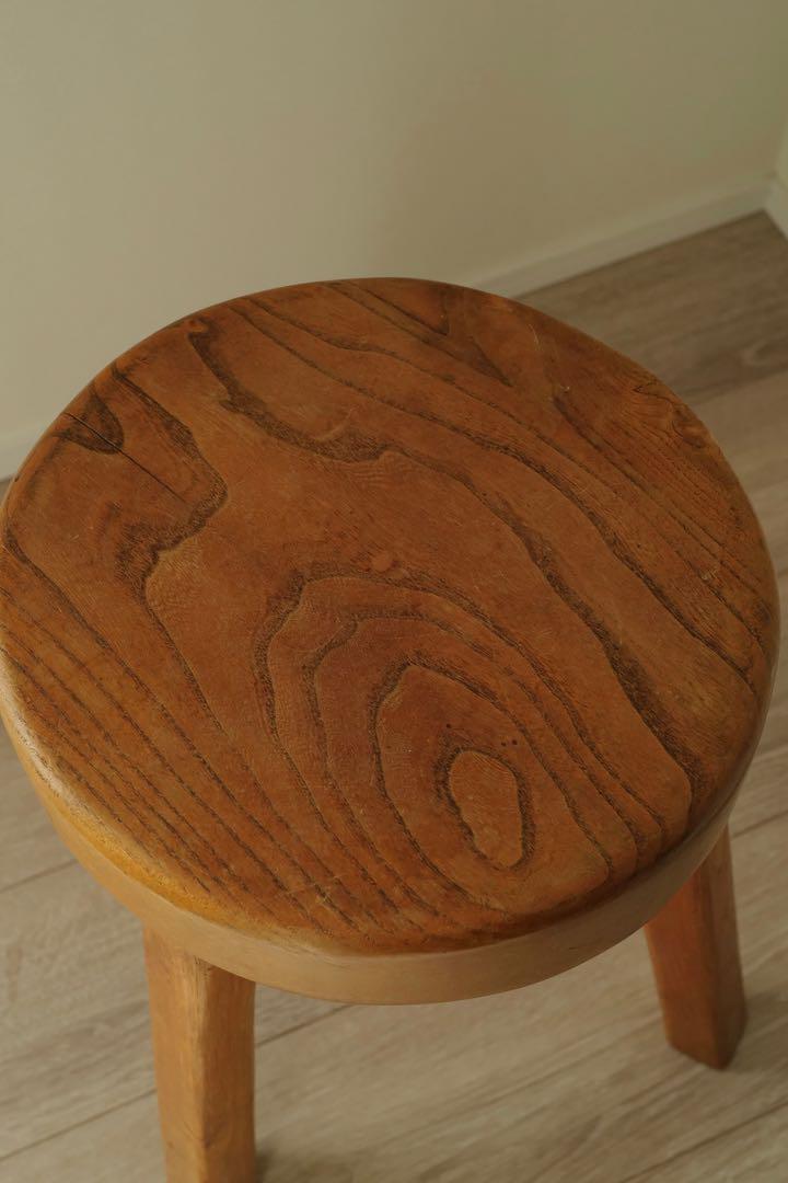 French Antique Stool シャルロットペリアン