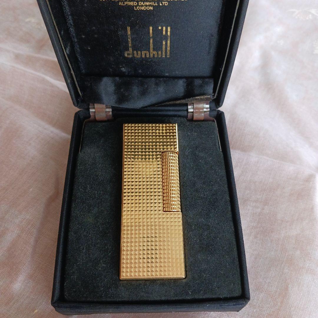 dunhill ダンヒル ライター ゴールド 箱付き