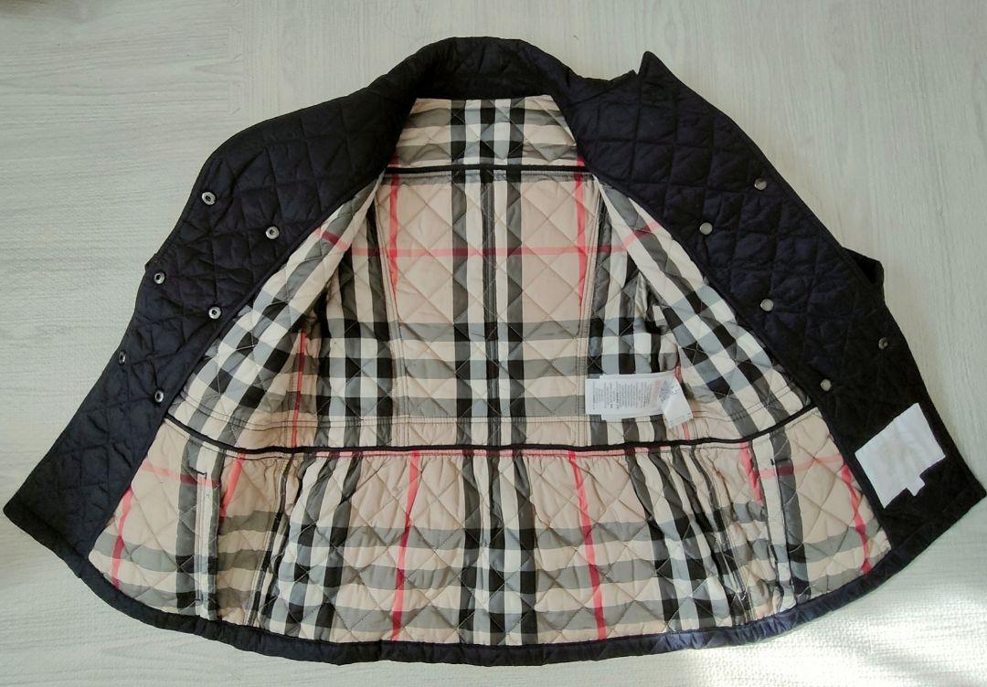 美品★BURBERRY キルティングジャケット 140cm