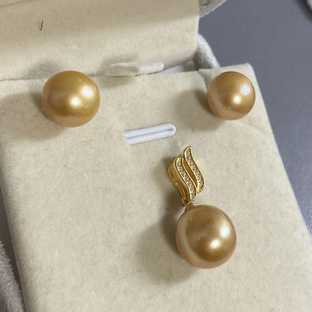 淡水真珠 ネックレス 925 ピアスセット ネックレス ペンダントトップ ピアス
