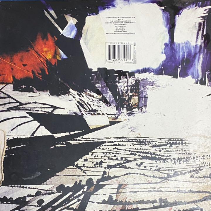 Radiohead – Kid A 2LP 盤美