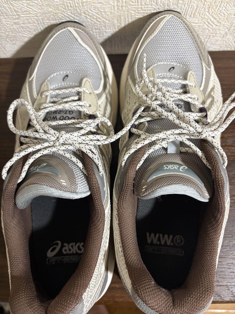 WOOD WOOD × Asics GT-2160 Cream Oatmeal