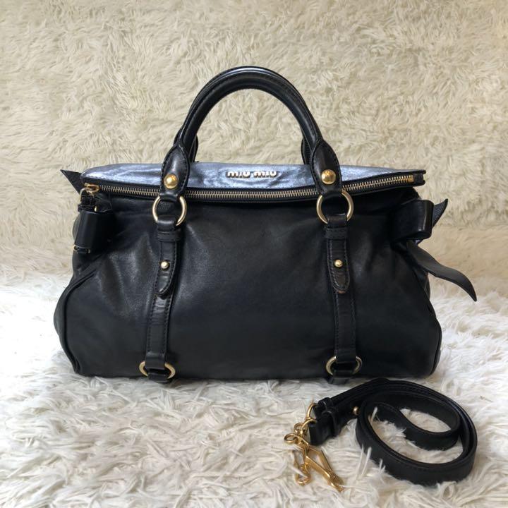 【数量限定】 【最終お値下げ】miumiu ショルダーバッグ 美品 即決ok! - ショルダーバッグ