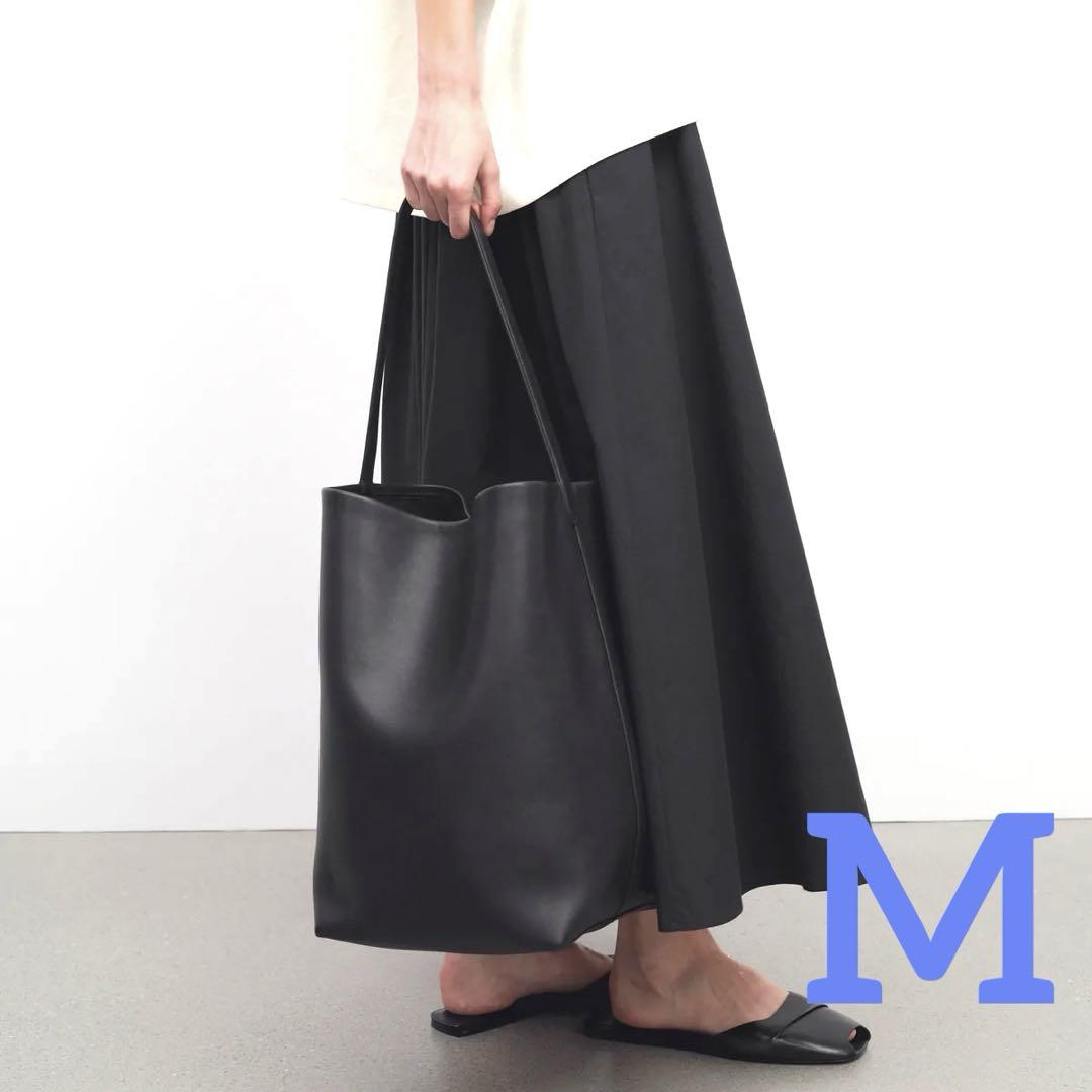 黒　THE ROW　ミディアム　トートバッグ　ザロウ　N/S Park Tote