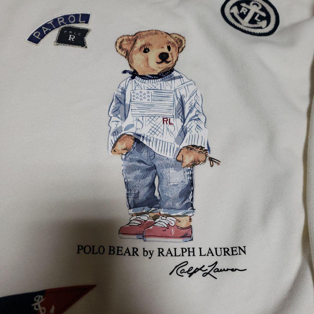 POLO RALPH LAUREN スウェット ポロベア プリント 長袖