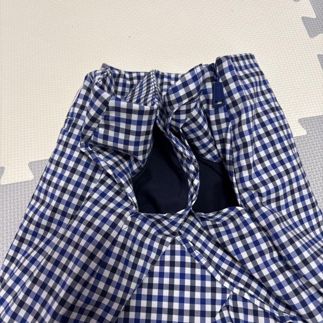 POLO GOLF RALPH LAUREN ギンガムチェック フリルスカート
