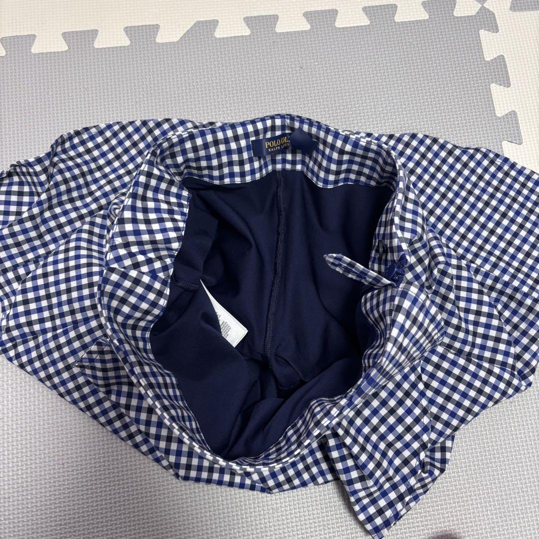 POLO GOLF RALPH LAUREN ギンガムチェック フリルスカート