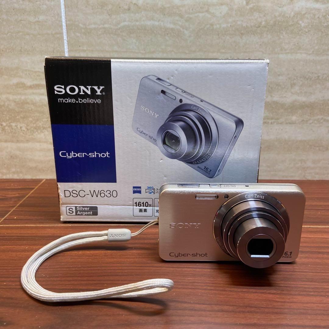 【極美品】SONY Cyber-shot DSC-W630　シルバー　動作確認済 Amazon | SONY Cyber-Shot(サイバーショット) W630 (1610万CCD