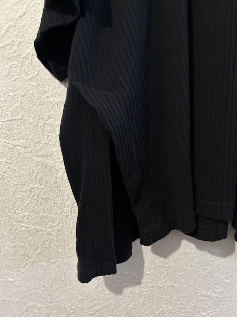 Licht Bestreben プリーツリブニットサイドベンツTシャツ - メルカリ