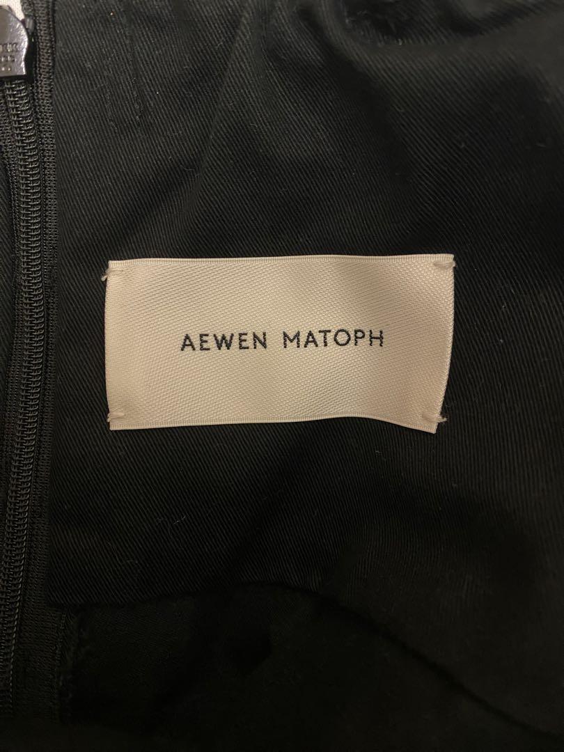 AEWEN MATOPH コットンギャザーキャミソール