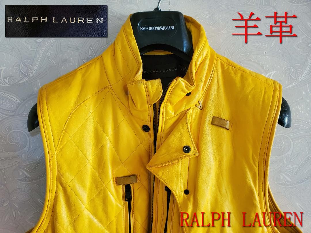 RALPH　LAUREN（ラルフローレン）羊革スポーツno17サイズM RALPH LAUREN（ラルフローレン）羊革スポーツno17サイズM