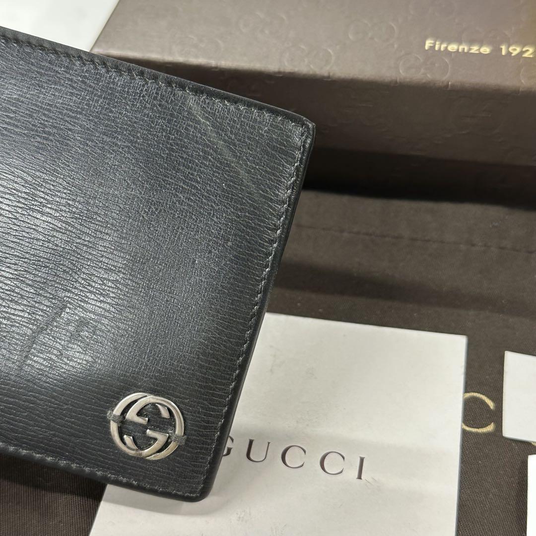 超良品‼️ グッチ　GUCCI 財布　二つ折り　折り財布　シェリーライン