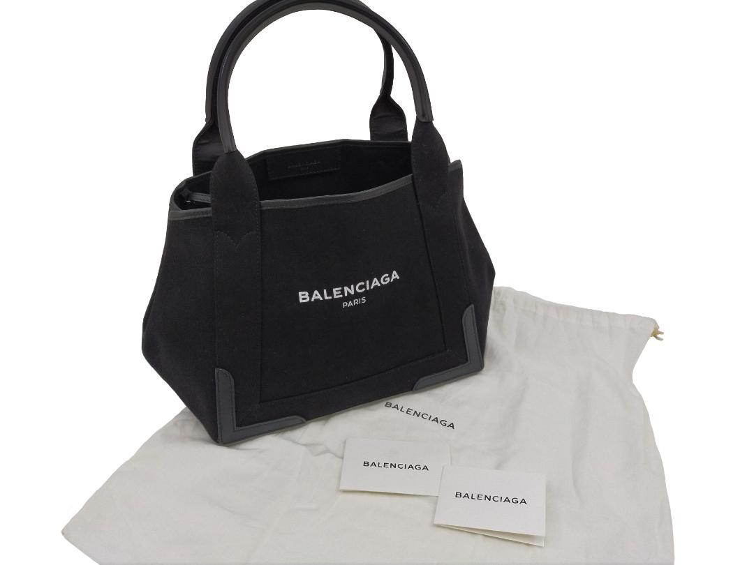 豊富な得価 未使用品 ネイビーカバス スモール トート 80hdc-m66124344682 BALENCIAGA バレンシアガ 格安100%新品