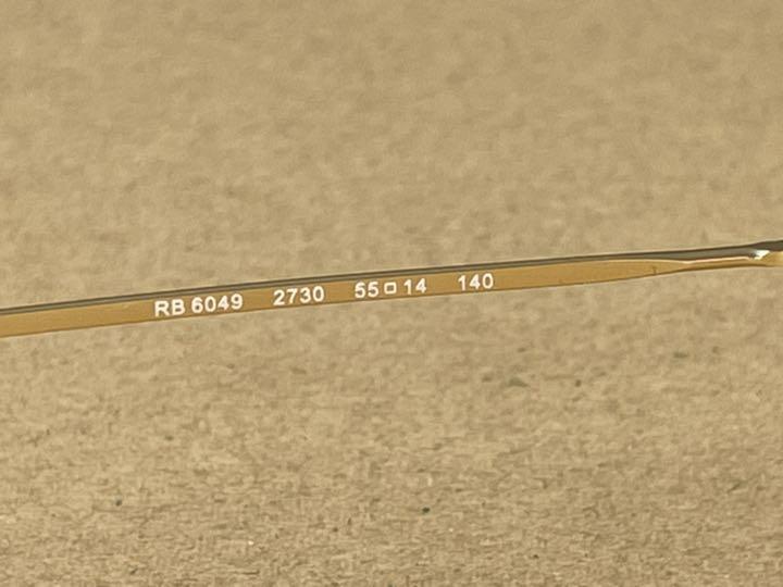未使用 正規品 Ray Ban レイバン ティアドロップ メガネ J229