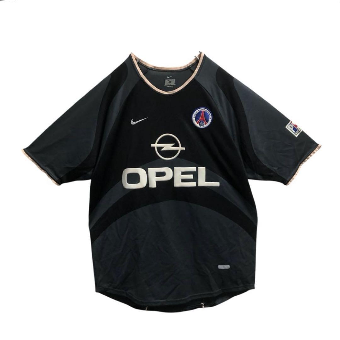 NIKE PSG パリサンジェルマンゲームシャツ2001サッカースポーツTシャツ