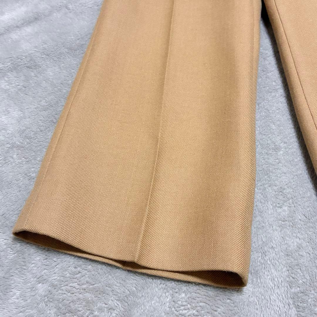 マディソンブルー カジュアルパンツ ウール センタープレス ボトム ベージュ S マディソンブルー カジュアルパンツ ウール センタープレス ボトム ベージュ S