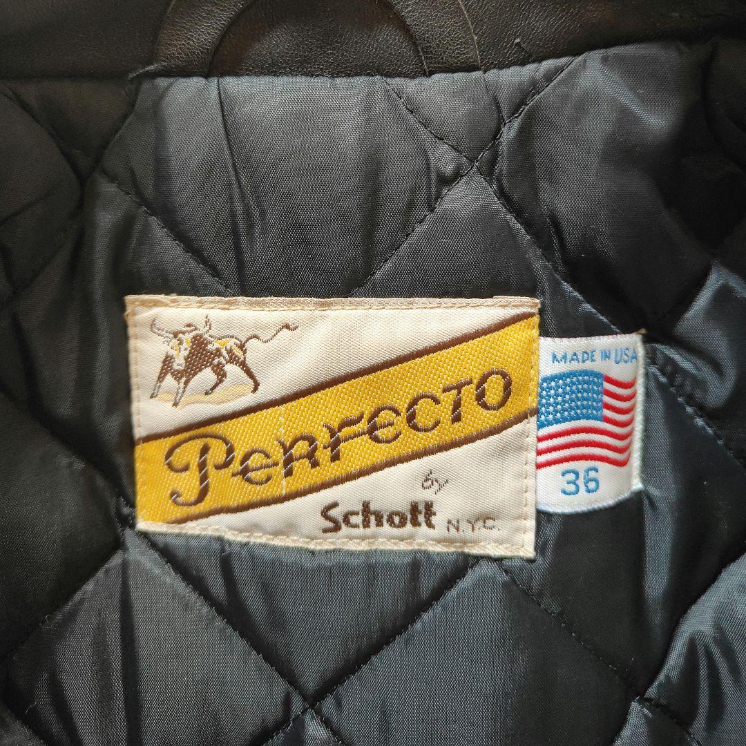 Schott ショット 613 ワンスター ライダースジャケット 36 牛タグ Schott ショット 613 ワンスター ライダースジャケット 36 牛タグ