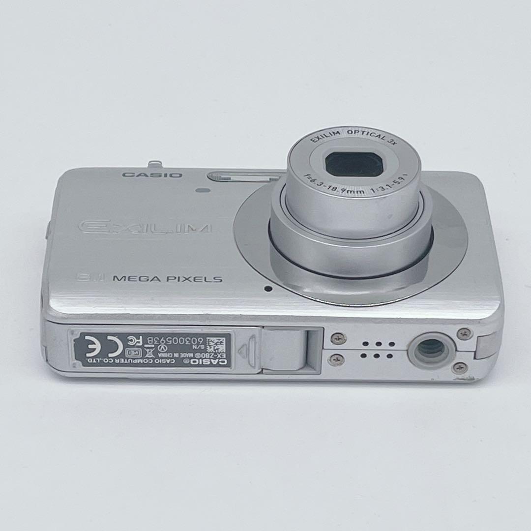 動作品 Casio EX-Z80 シルバー コンパクトデジタルカメラ