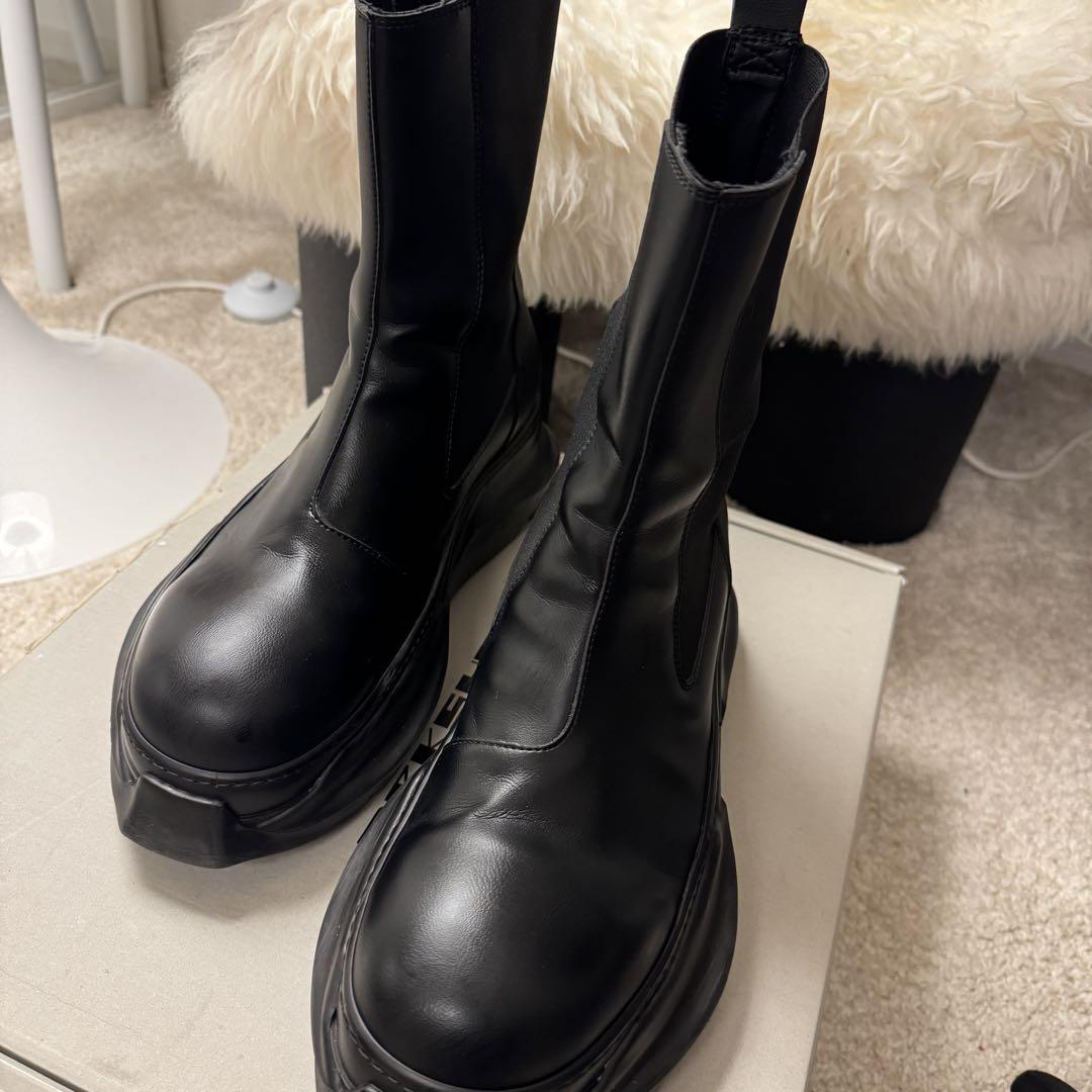 靴 RICK OWENS DRKSHDW BEATLE ABSTRACT 43