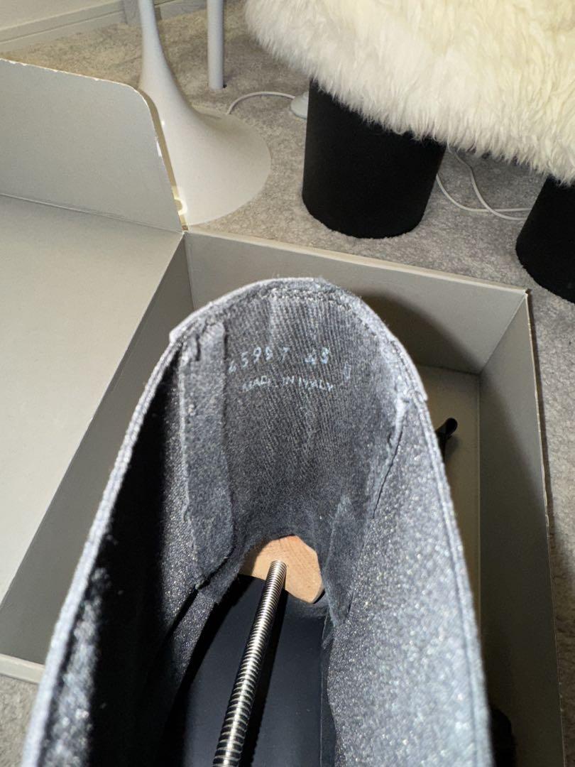 靴 RICK OWENS DRKSHDW BEATLE ABSTRACT 43